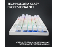 LOGITECH G PRO X TKL Lightspeed Tactile biały - 1172773 - zdjęcie 13